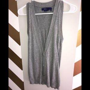Grey vest